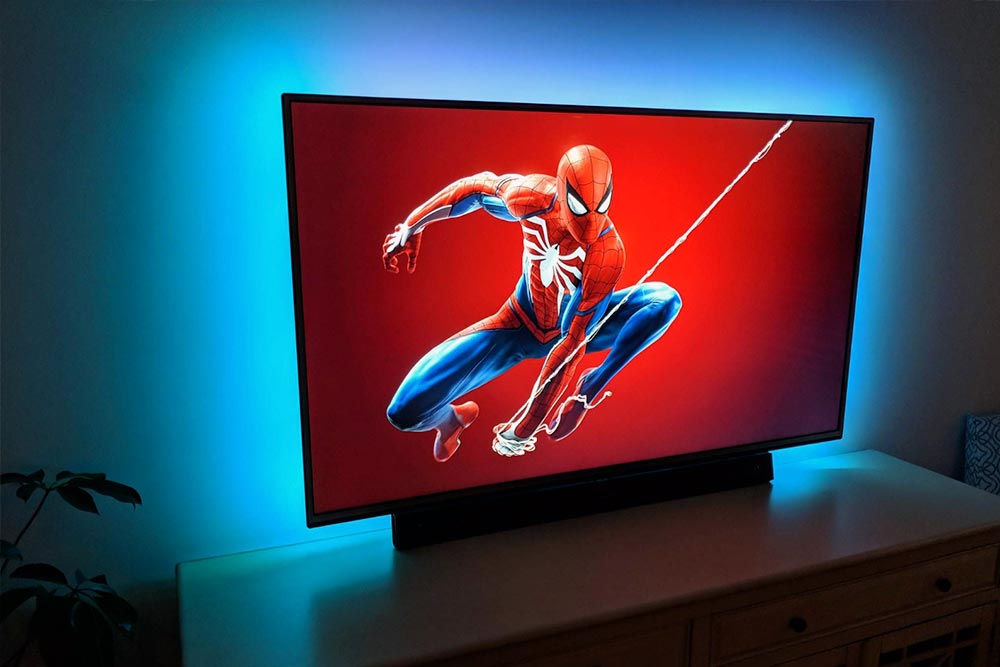 LED-list bakom tv RGB LED-strip