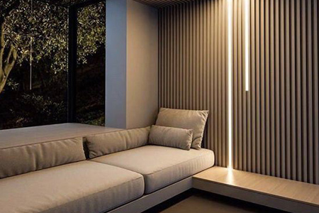 Väggbelysning ledstrip och ledlist
